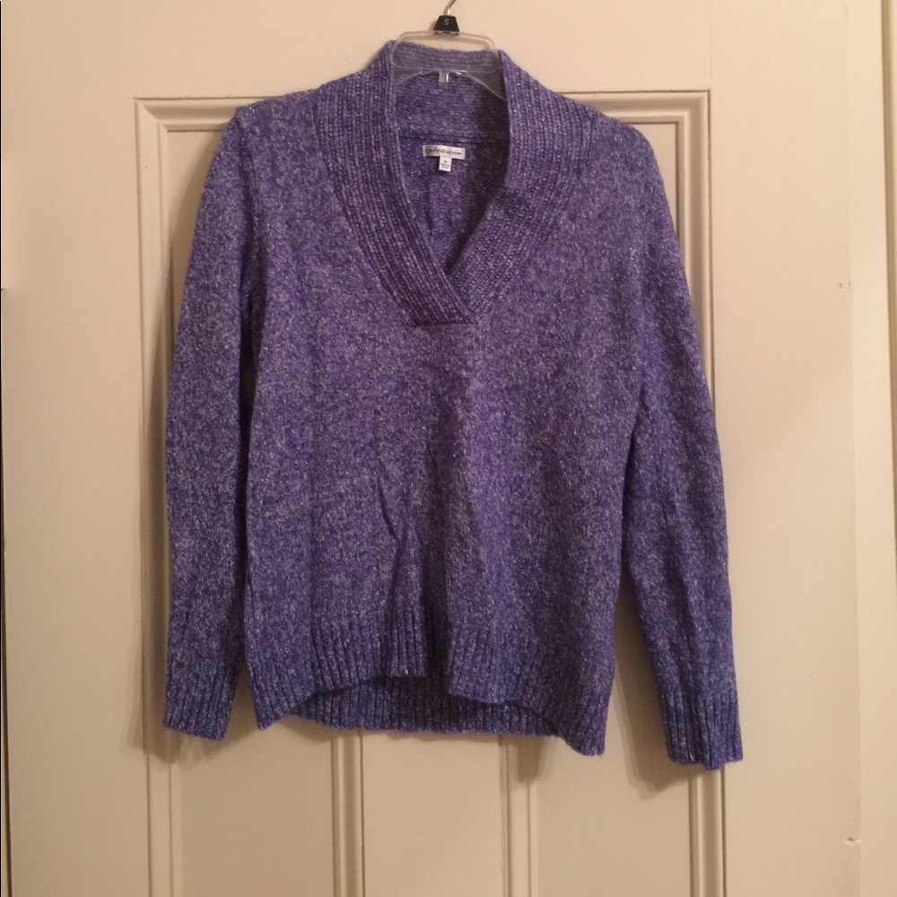 Purple sweater