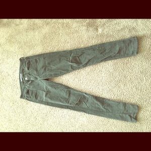 Forest green corduroys