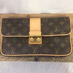 Louis Vuitton Sofia Coppola GM Monogram Clutch