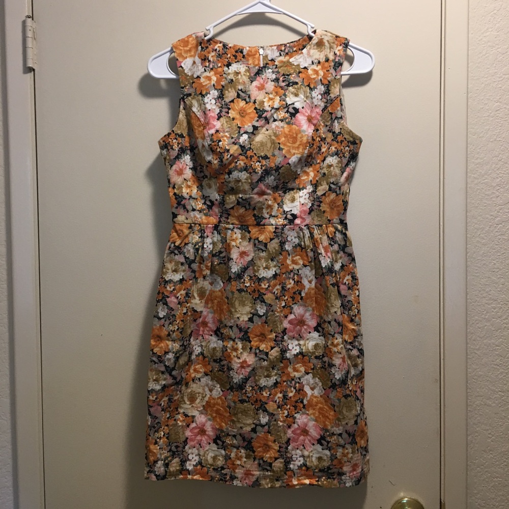 Floral print dress