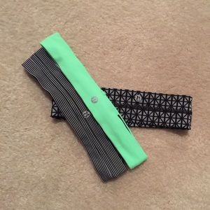 Lululemon headbands.