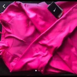 Nike pink hoodie