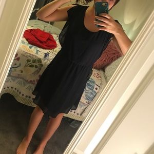 Navy Dress from The Limited
