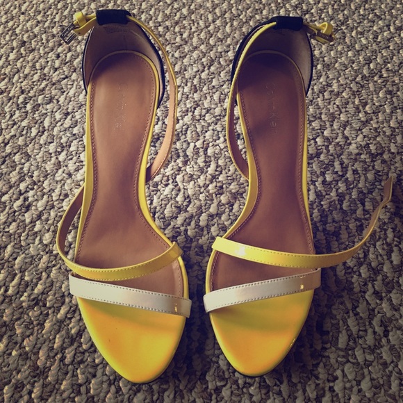 Calvin Klein Strappy Heels - Picture 2 of 5