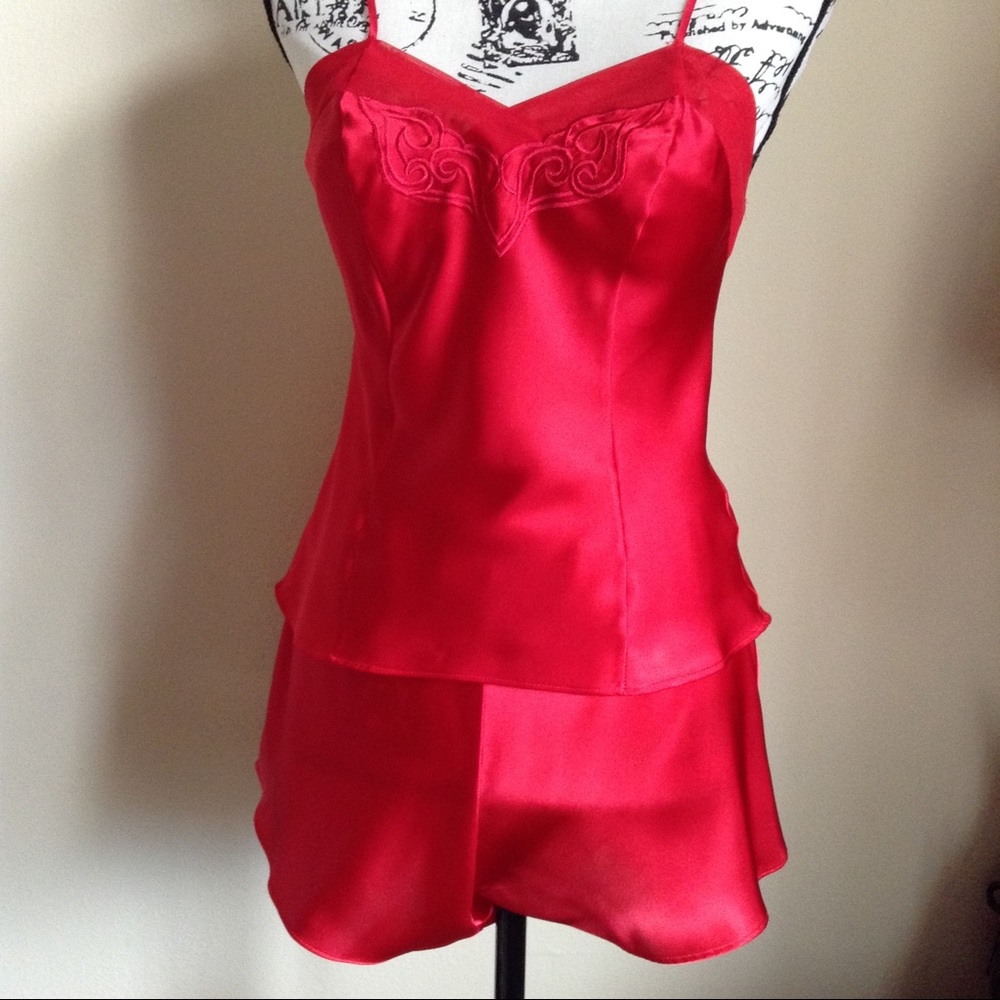 🌹 Kathy J Intimates - Lux satin teddy