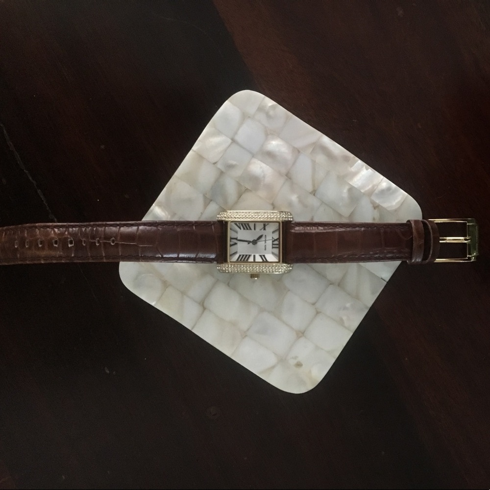 Michael Kors Brown Leather Watch