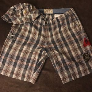 Polo Ralph Lauren shorts and fisherman hat set  38