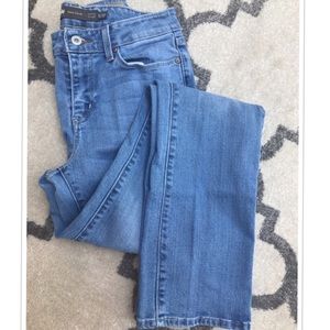 Levi's Mid-rise straight leg fit jeans