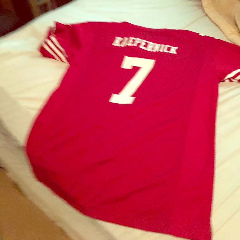 49ers jersey size S for boys