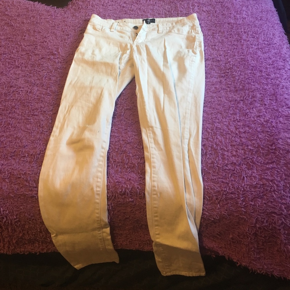 White jeans