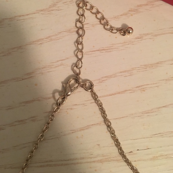 Multicolored gold necklace - Picture 3 of 3