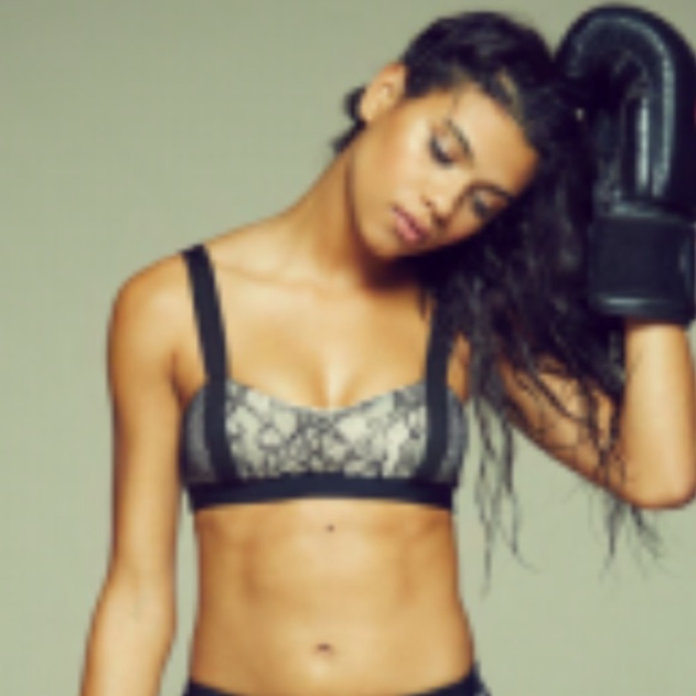 🆕Blue Life Lace Contrast Bra - Picture 3 of 4