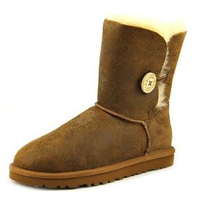 (Wore once) Rare UGG Bailey Button Bomber size 10