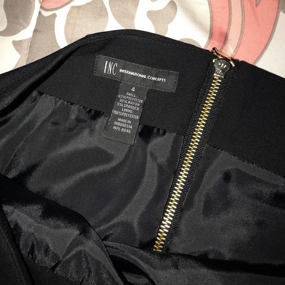NWT black INC pencil skirt! - Picture 3 of 4