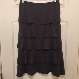 FINAL PRICE DROP- Final 7 days! Grey ruffle skirt.