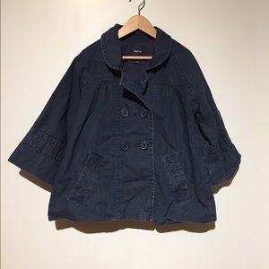 Used fall denim coat