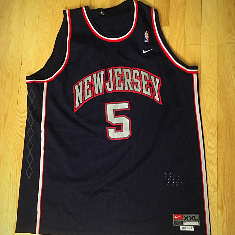 Nike Jason Kidd New Jersey Nets Sewn Jersey XXL