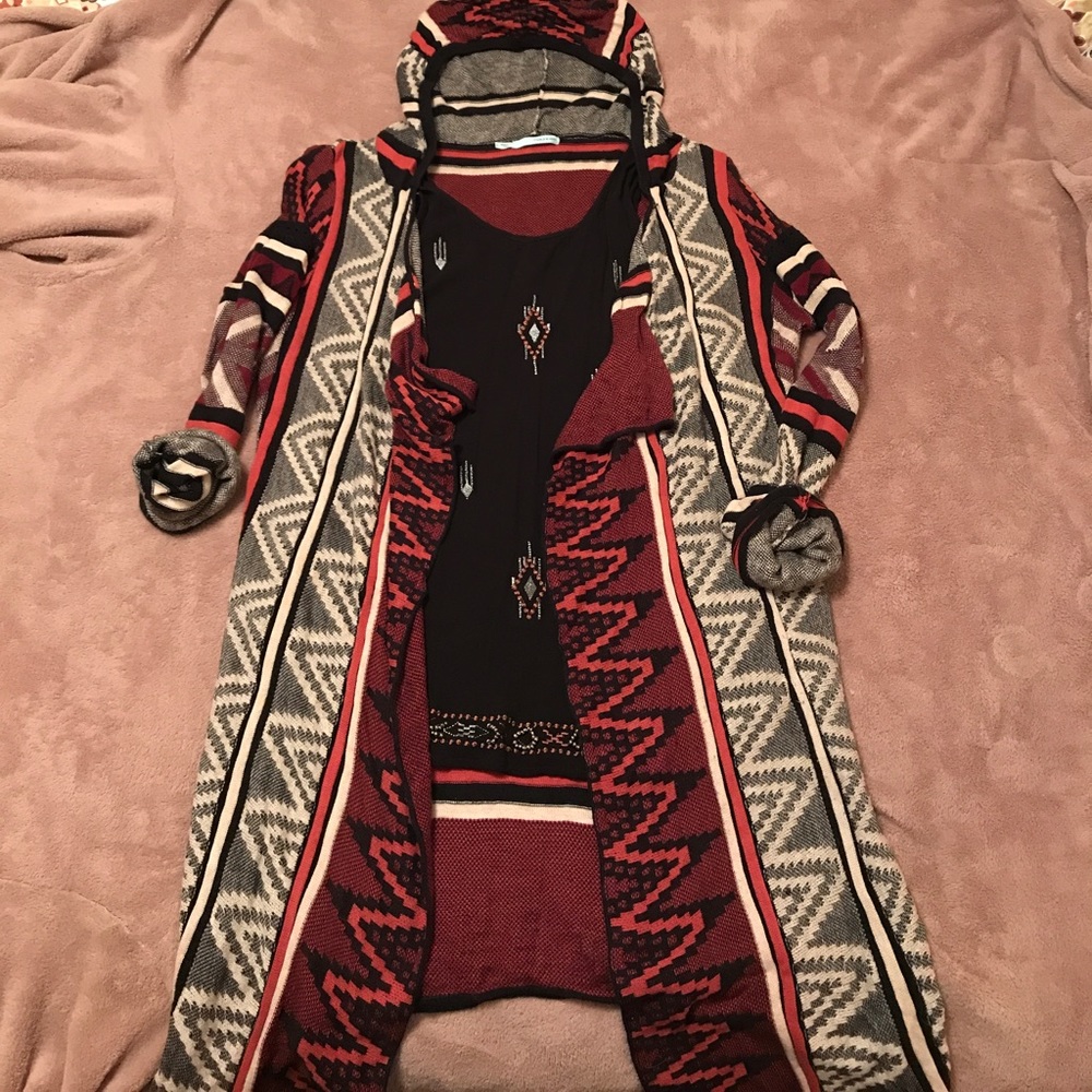 Long Maurices cardigan!