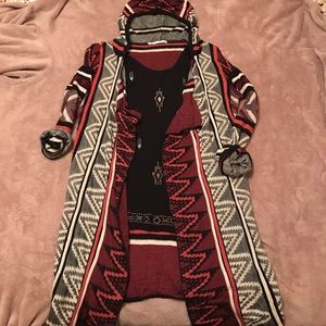 Long Maurices cardigan!