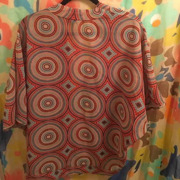 Gap Sheer Printed Cardigan XS - Picture 4 of 5