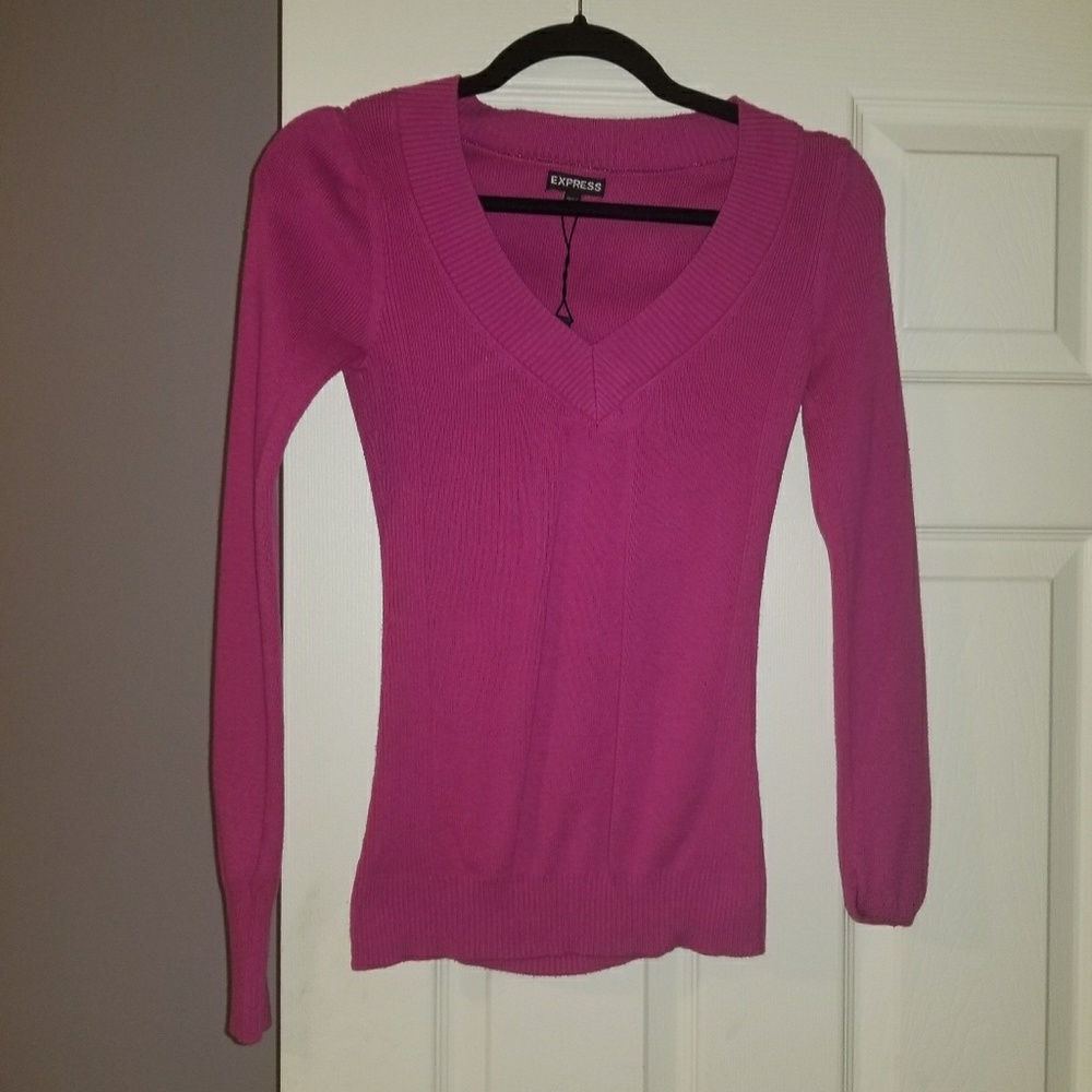Express  v neck  sweater