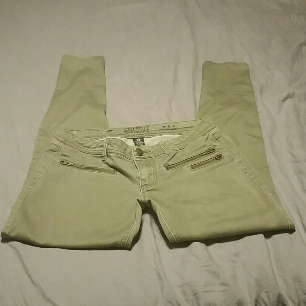 Olive Green Skinny Pant