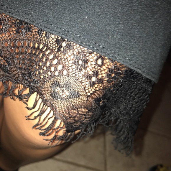 black volcom pencil skirt - Picture 5 of 5