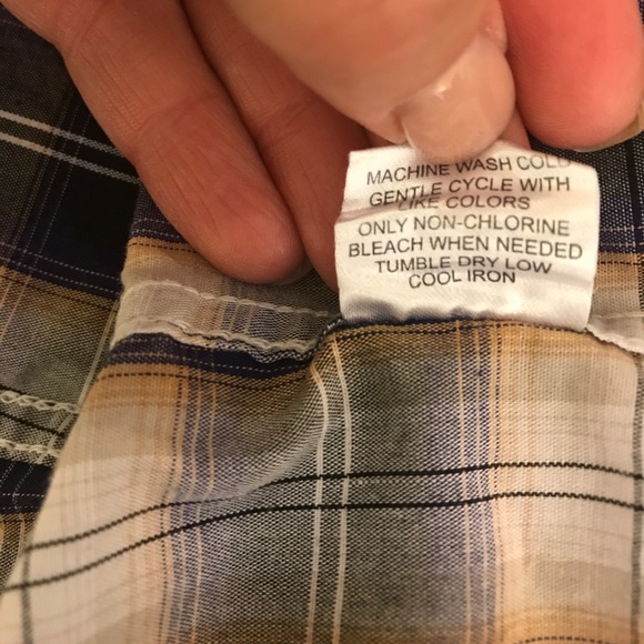 Great Plaid Romeo and Juliet Button Down Shirt - Picture 6 of 6