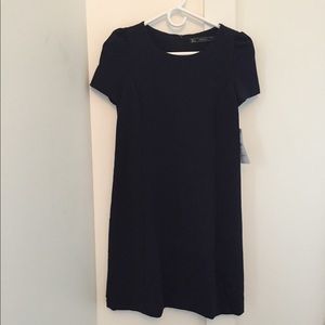 Zara navy blue professional dress