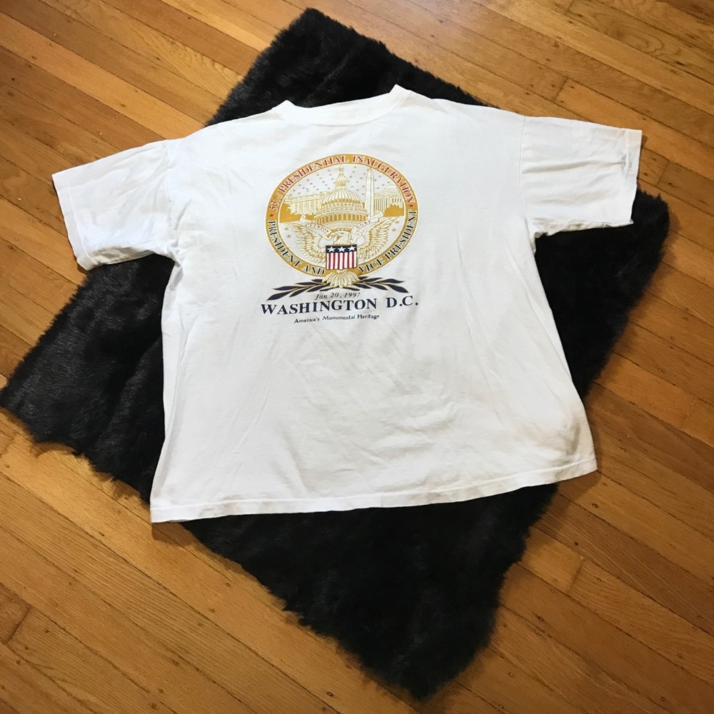 Vintage Clinton Gore Presidential Inauguration Tee
