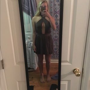 Tobi Olive Green Dress