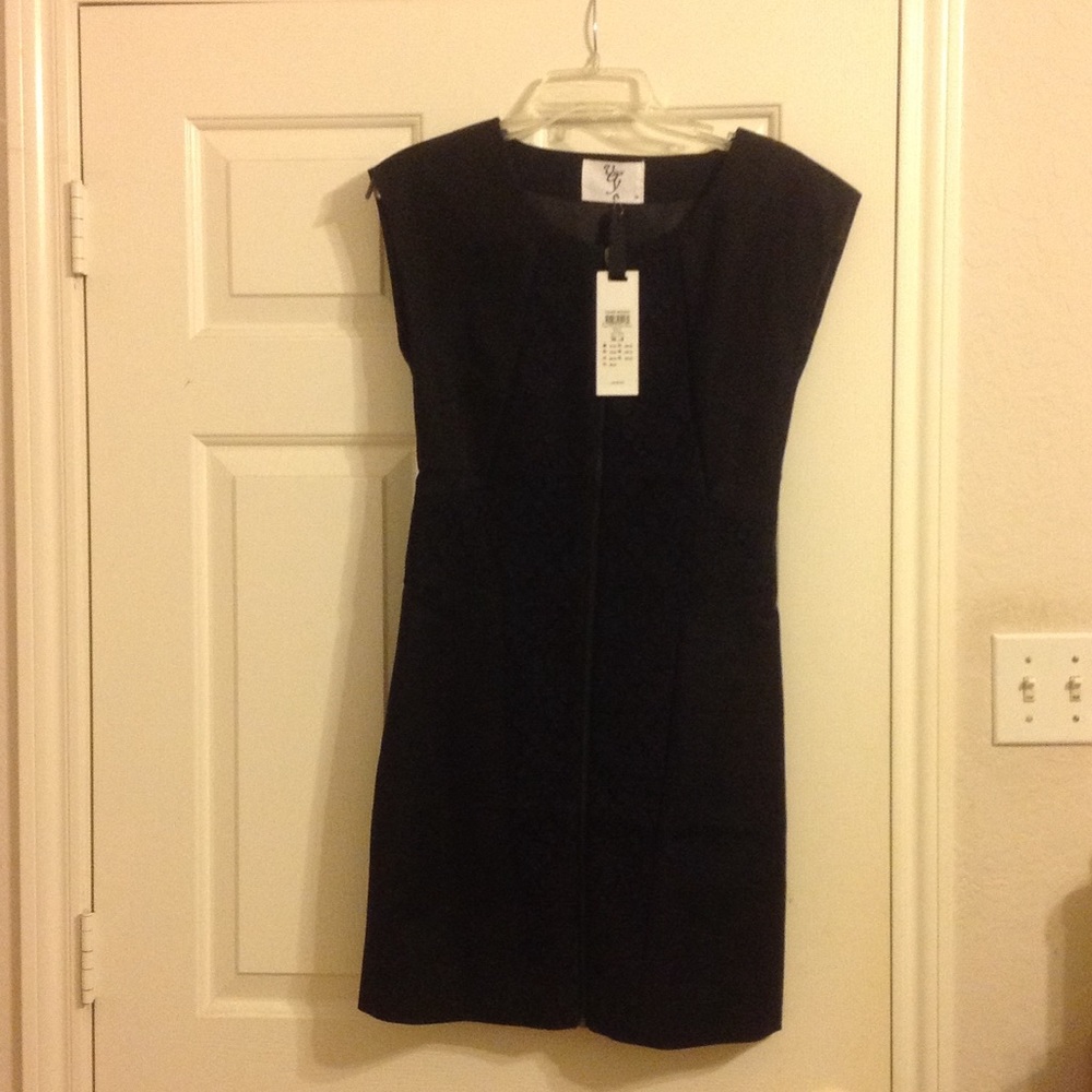 ASOS black dress, lace detail, small, brand new