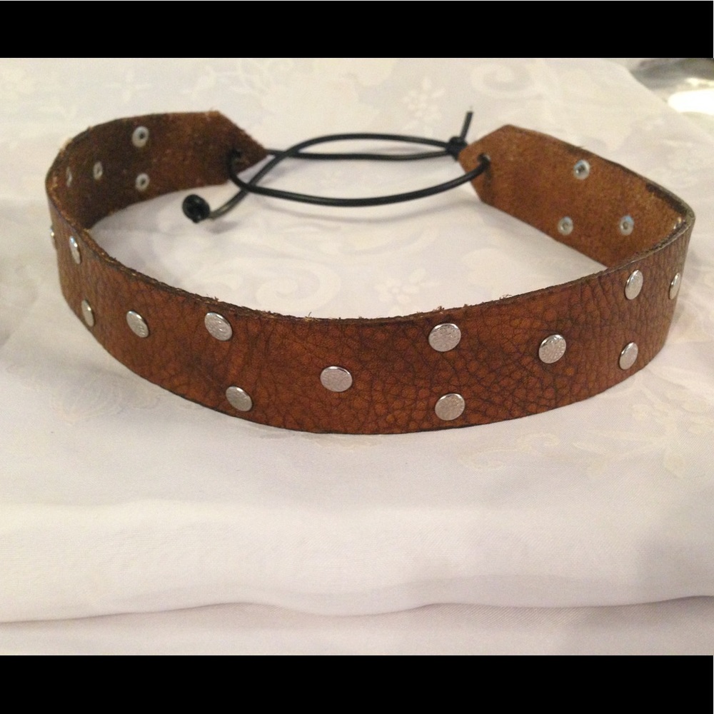 Genuine leather Headband