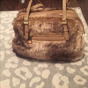 Fur purse