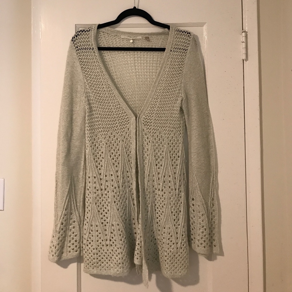 Anthropologie Knit Long Sweater