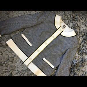 Anne Klein Patterned Blazer