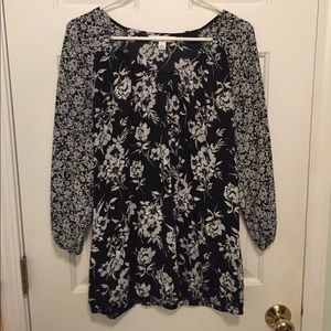 FINAL PRICE DROP- Final 7 days!black and white top