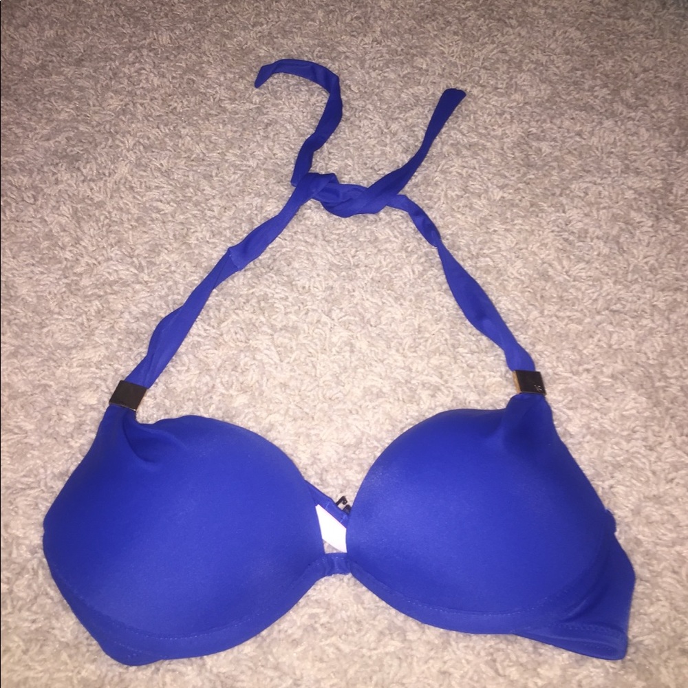 Blue Victoria Secret swimsuit top