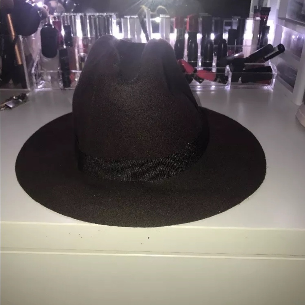 Brown Zara Wool Fedora hat - Picture 5 of 8