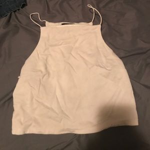 Lulus open back crop top