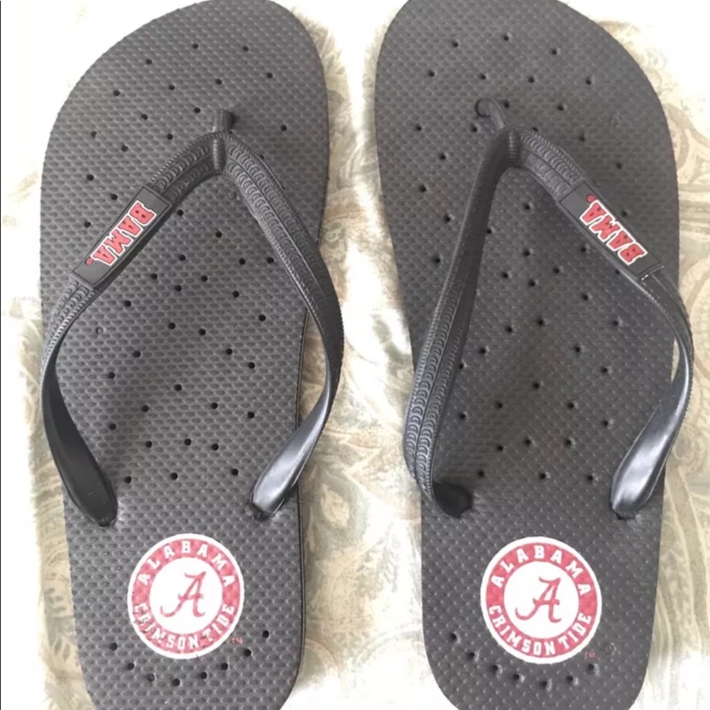 University of Alabama flip flops