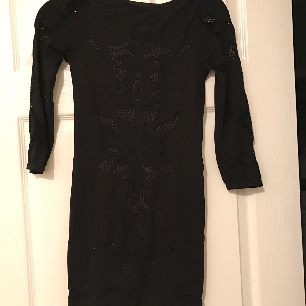 Free People bandage lace detail dress