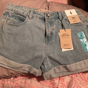 Mom jean shorts