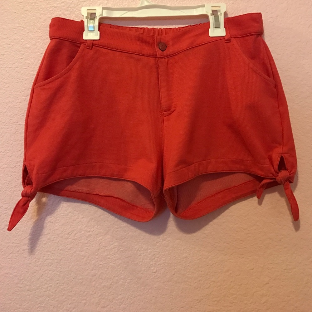Cute Orange Summery Shorts