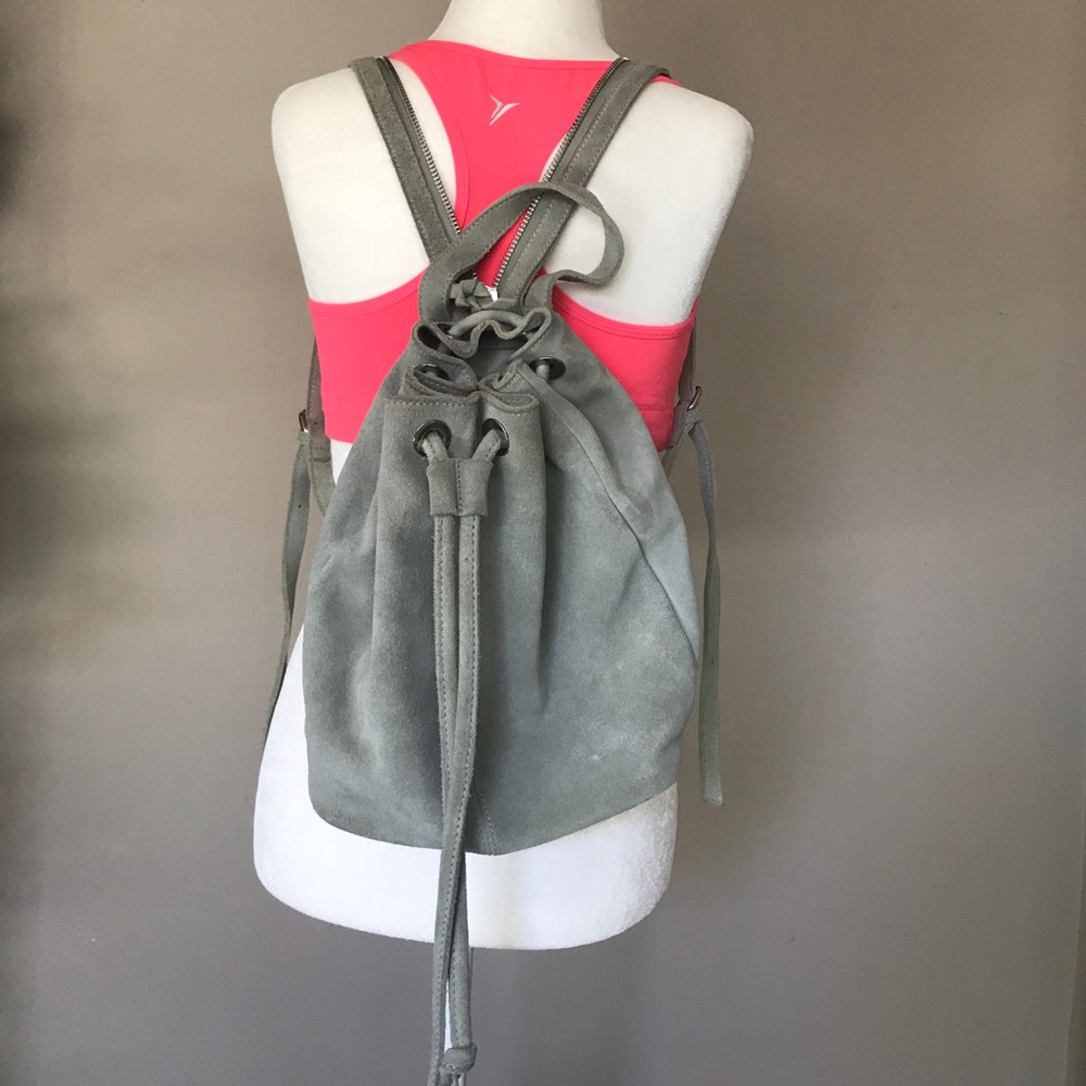 Ecote Suede Drawstring Backpack From Uo - image 3