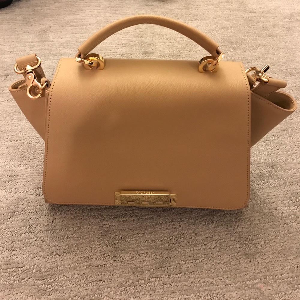 Zac Posen beige leather bag, never used