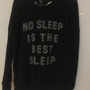 No sleep is the best sleep