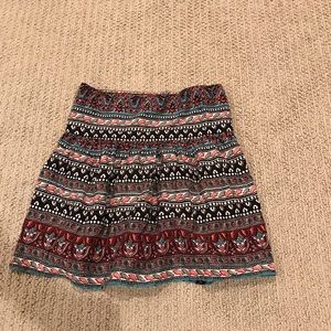 Hollister Patterned Skirt
