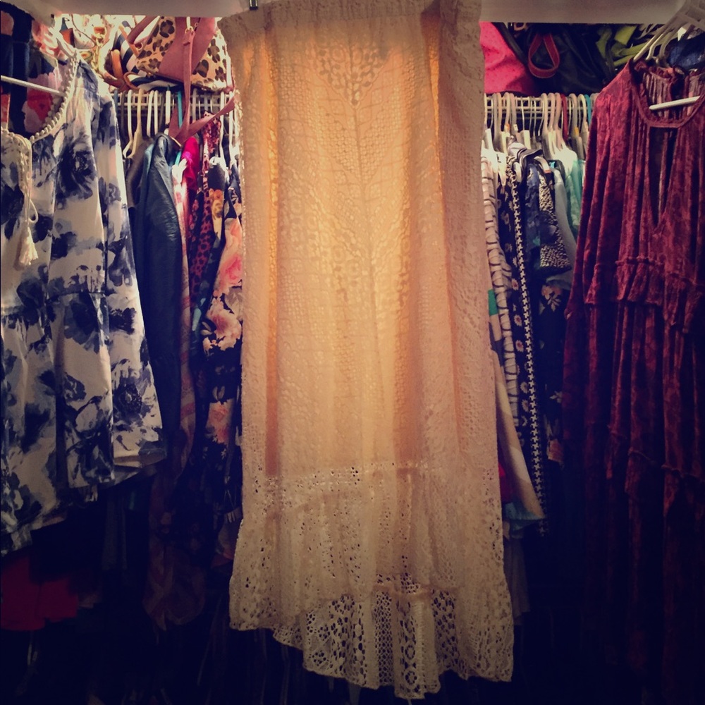 🛑 on hold🛑High low lace skirt