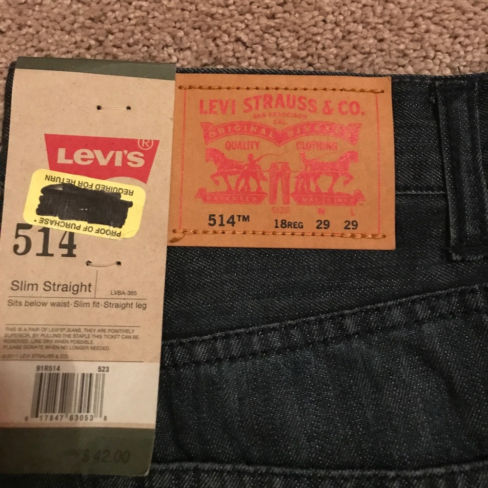 NWT boys Levi's jeans